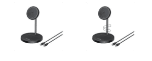 photo showing the two types of magstands